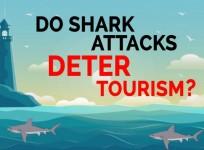Do shark attacks deter tourism?