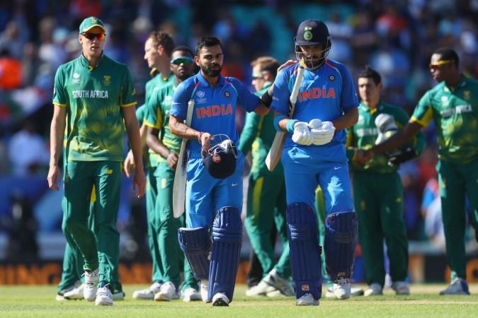 File photo of India vs South Africa cricket match. Virat Kohli