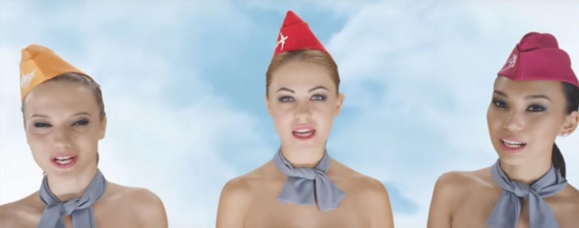 Kazakhstan travel company's ad featuring naked flight attendants, pilots  sparks online debate - IBTimes India