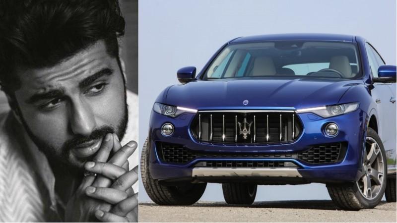 Actor Arjun Kapoor (left), Maserati Levante SUV (right) Actor Arjun Kapoor buys Maserati Levante