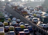 Vehicular traffic in India