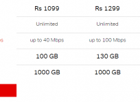 Airtel V-Fiber plan