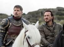 Nikolaj Coster-Waldau and Jerome Flynn in a still from Ep 4 'Spoils of War'