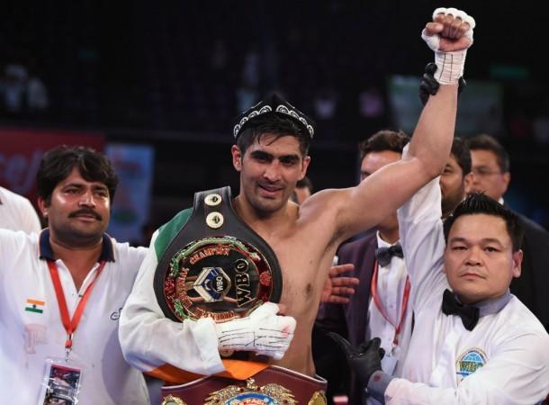 Vijender Singh. Vijender Singh, India boxer, India boxing