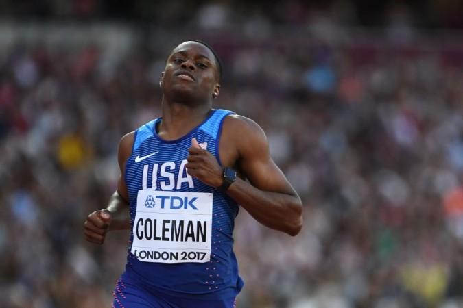 Christian Coleman. Christian Coleman