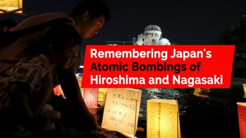 Japan: Commemoration of drop of a-bombs on Hiroshima and Nagasaki Japan: Commemoration of drop of a-bombs on Hiroshima and Nagasaki