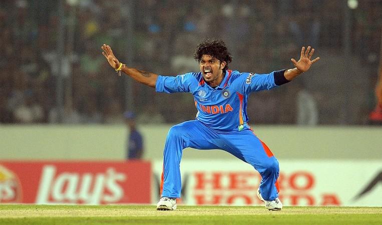 File photo of S Sreesanth. Sreesanth