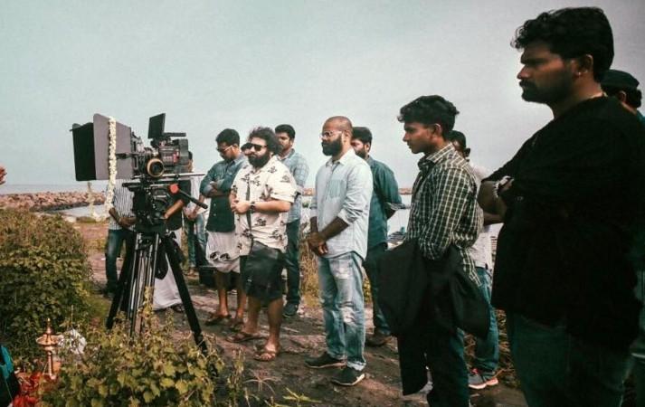 The pooja function of Lijo Jose Pellissery's next in Kochi. Lijo Jose Pellissery, Vinayakan, Chemban Vinod, Dileesh Pothan