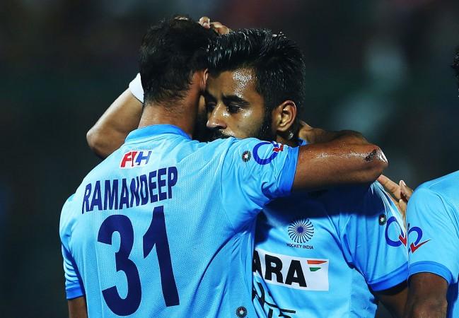 Ramandeep Singh will be a key player for Manpreet Singh against Australia. Ramandeep Singh, Manpreet SIngh, India hockey