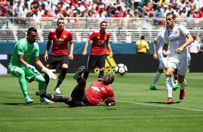 Manchester United and Real Madrid played against each other in the International Champions Cup last month Manchester United, Real Madrid, Pogba, Bale