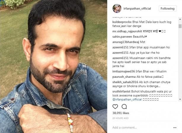 Irfan Pathan Instagram