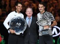 Roger Federer and Rafael Nadal