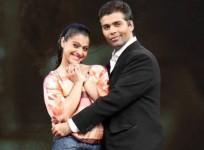 Kajol and Karan Johar