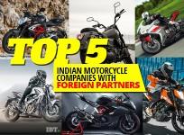 Top 5 Indian motorcycle companies with foreign partners