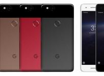 Google Pixel 2 leaked renders