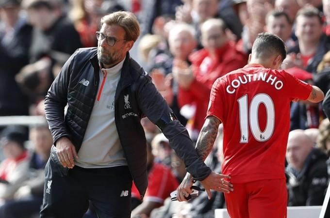 Jurgen Klopp wants to keep Philippe Coutinho at Liverpool for as long as possible Philippe Coutinho, Jurgen Klopp, Liverpool