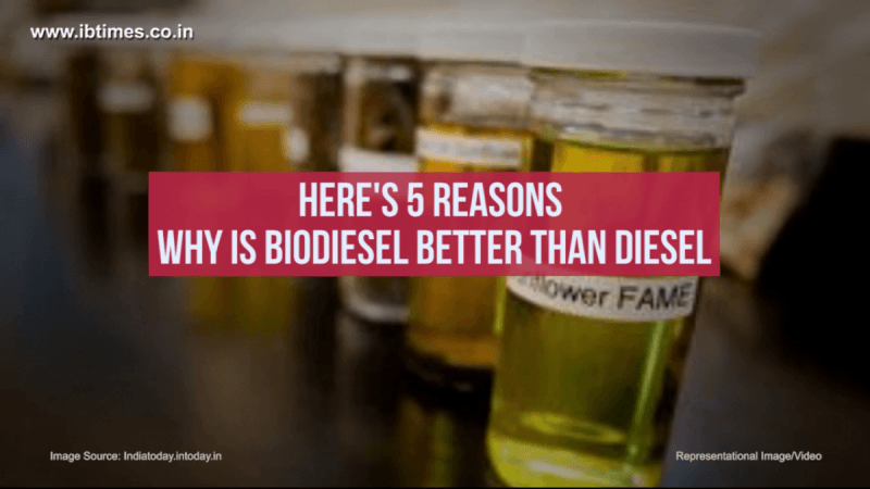 Why is bio-diesel better than diesel?