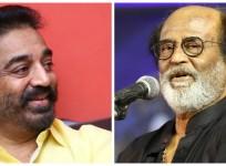 Kamal Hassan (Left) and Rajinikanth (right)