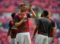 Per Mertesacker, Alexandre Lacazette, Arsenal