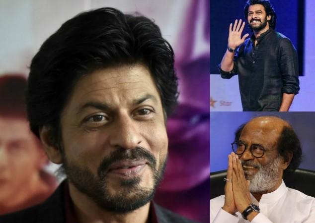 Shah Rukh Khan, Prabhas, Rajinikanth Shah Rukh Khan, Prabhas, Rajinikanth