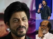 Shah Rukh Khan, Prabhas, Rajinikanth