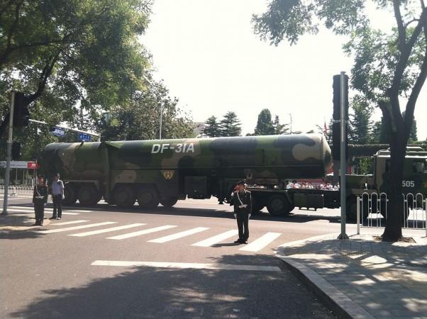 China's Dongfeng 31A missile. Dongfeng 31A missile