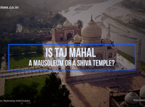 Is Taj Mahal a mausoleum built by Shahjahan or a Shiva temple?