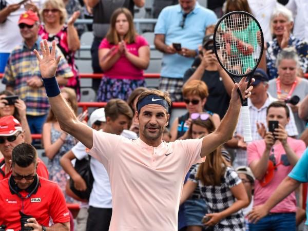 Roger Federer is in fine form in Montreal Roger Federer