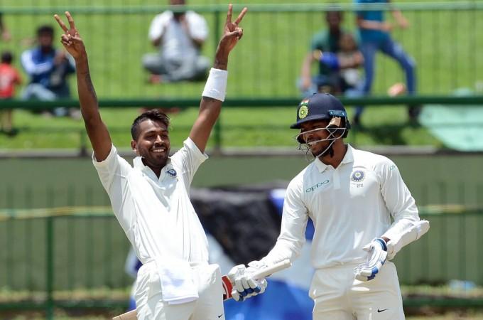Pandya seems to have enjoyed his stay on the morning session of Day 2 Hardik Pandya