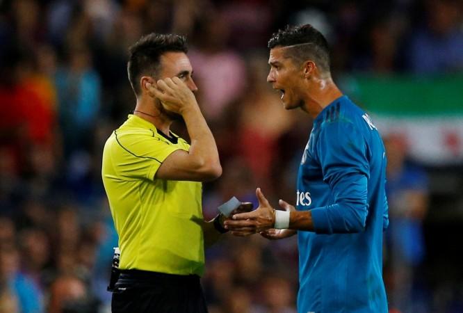 Cristiano Ronaldo. Cristiano Ronaldo, Real Madrid, red card