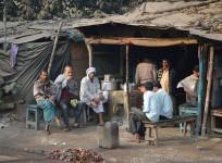 Tea shop on highway