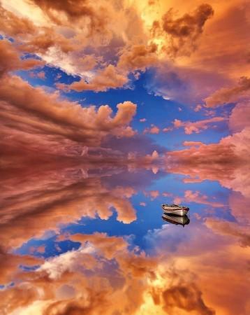 Reflective salt flats Reflective salt flats