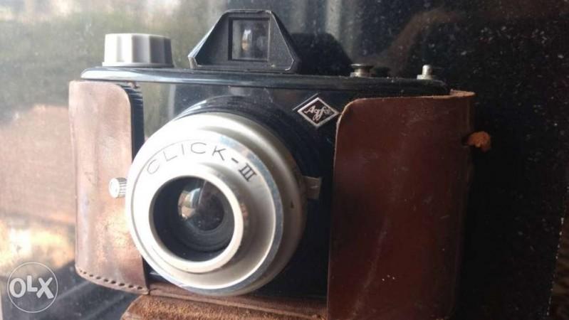1947 Agfa Click II camera manufactured by the Agfa company in Munich German 1947 Agfa Click II camera manufactured by the Agfa company in Munich German