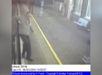 CCTV captures shocking moment rail passengers rescue man who had fallen under train