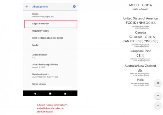 HTC-made Google Pixel 2 series passes FCC certification; key features revealed Google Pixel 2, FCC, HTC, Active Edge, Pixel XL 2, Google Assistant