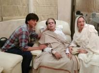 Shah Rukh Khan, Dilip Kumar, Saira Banu