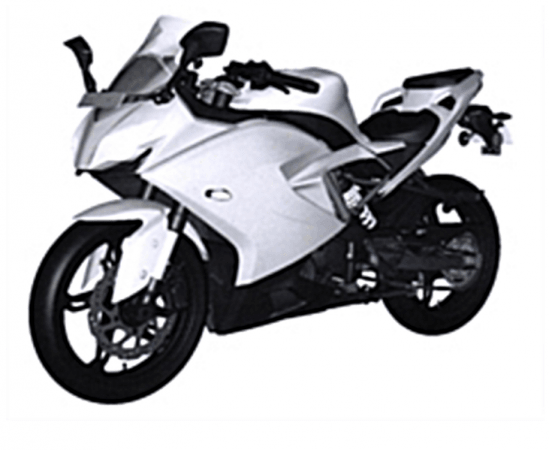 TVS Apache RR 310S patent image TVS Apache RR310S