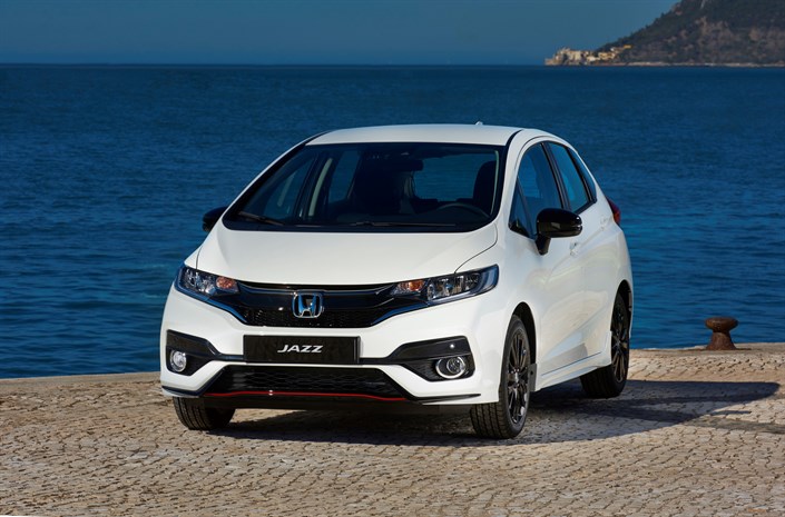 New Honda Jazz facelift, New Honda Jazz facelift images, New Honda Jazz facelift India