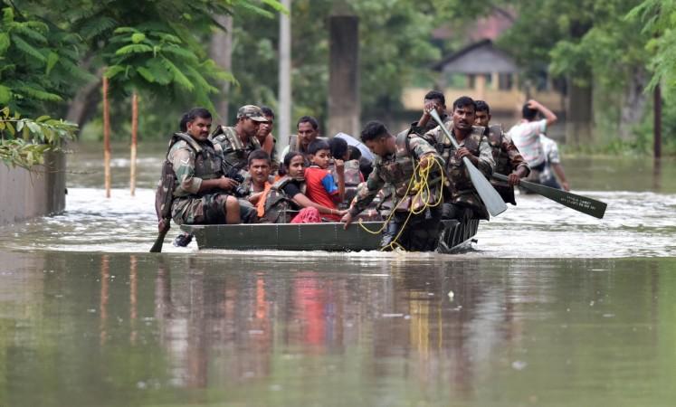 Northeastern states have also been affected due to heavy rain. Assam floods