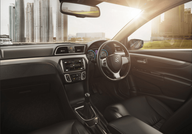 Maruti Suzuki Ciaz S interior Maruti Suzuki Ciaz S interior