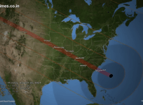 Where will the total solar eclipse be visible?