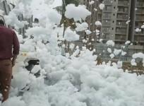 Bellandur lake froth