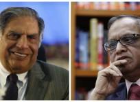 Ratan Tata and N.R. Narayana Murthy