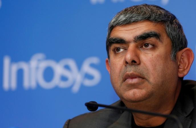 Infosys Chief Executive Vishal Sikka attends a news conference in Mumbai, India, February 13, 2017. REUTERS/Danish Siddiqui/File Photo Vishal Sikka