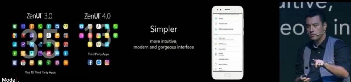 Marcel Campos, Head of Global Content Marketing at Asus product launch event describing ZenUI 4.0 features Asus, ZenUI 4.0, features, list of devices eligible, Android O, Google