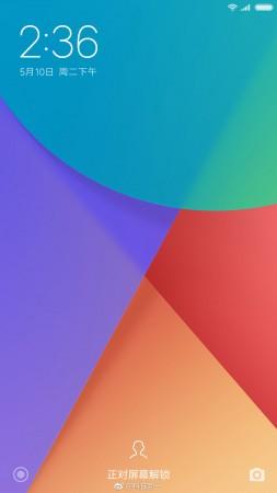 Alleged Xaiomi Mi Mix 2 lockscreen Alleged Xaiomi Mi Mix 2 lockscreen