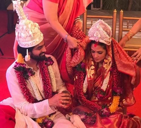 Riya Sen marries Shivan Tiwari Riya Sen