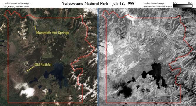 Yellowstone, Supervolcano, nasa,