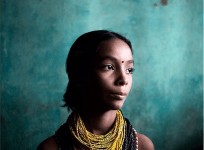 Portrait of an young Halakki girl