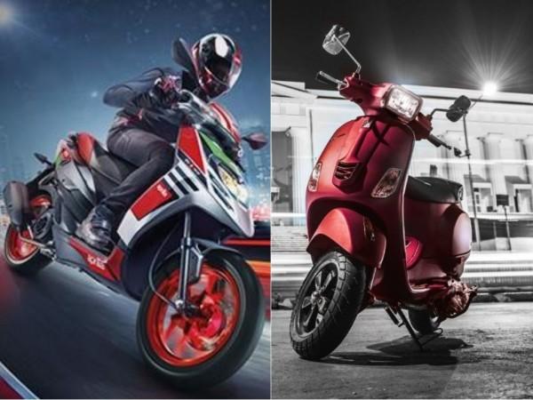 Aprilia and Vespa Aprilia and Vespa
